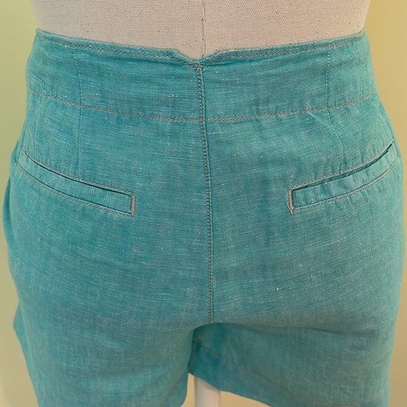 LOFT LINEN/COTTON BLEND SHORTS - Picture 3 of 9